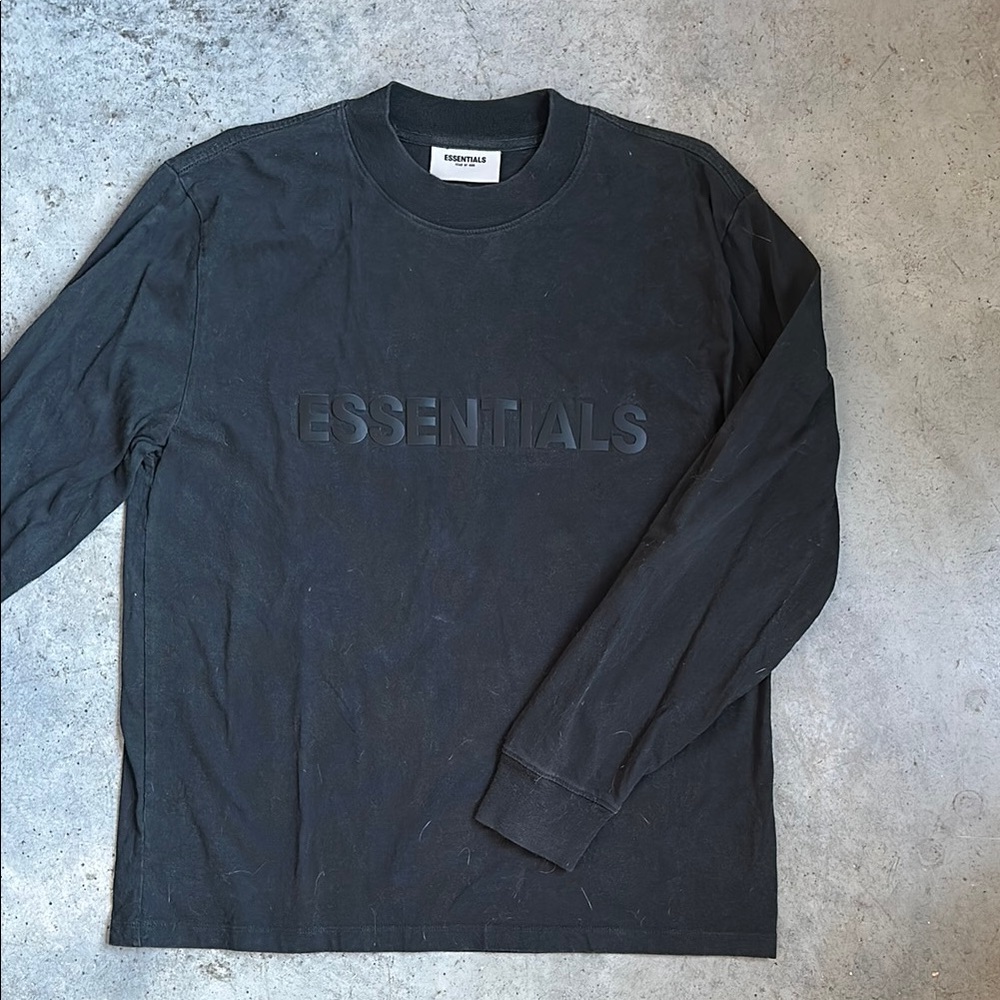 Essentials Black Men's Shirt